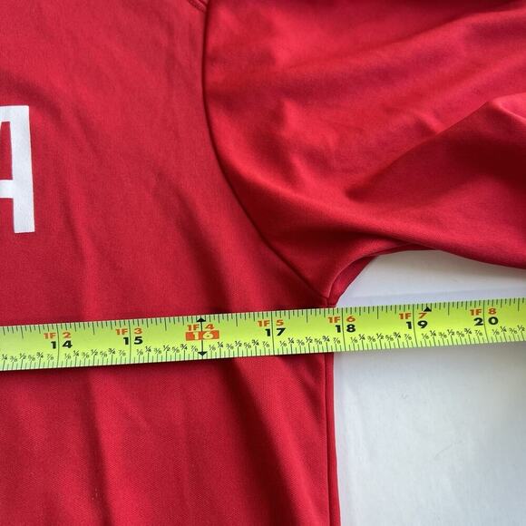 Team USA Olympic Tee Shirt Badger Sports Size Small Red Performance - Picture 8 of 9